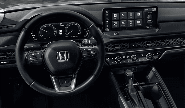 Honda Accord interior view