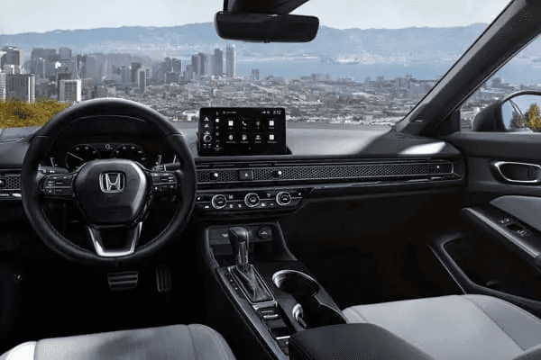 Honda Civic Sedan interior view