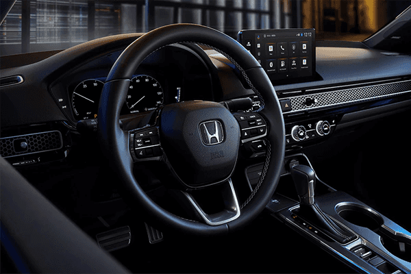 Honda Civic Sedan Hybrid interior view