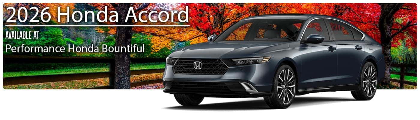 2026 Honda Accord Hybrid EX-L At Performance Honda Bountiful