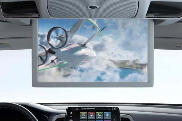 Honda Odyssey interior screen